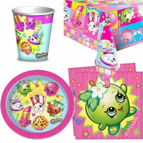 Shopkins Party Tableware Pack for 8