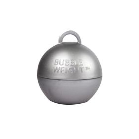 Silver Bubble Balloon Weight