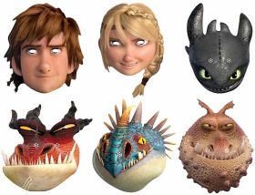 How To Train Your Dragon Masks pk6
