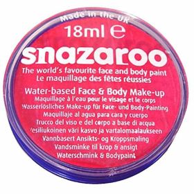 Bright Pink Snazaroo Face Paint Tub, 18ml