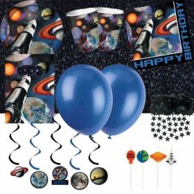 Space Blast Ultimate Party Kit for 8