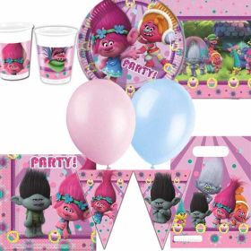 Trolls Ultimate Party Supplies Kit for 8