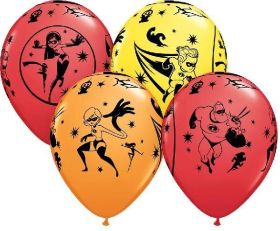 The Incredibles 2 Latex Balloons, pk6