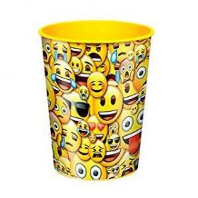Smile Emoji 16oz Plastic Cup