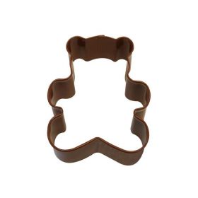 Teddy Bear Brown Cookie Cutter 7.6cm