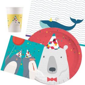 Arctic Party Tableware Party Pack for 8