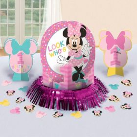 Minnie Mouse Fun to Be One Table Decorations Kit, pk4