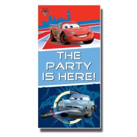 Disney Cars The Party's Here Door Banner