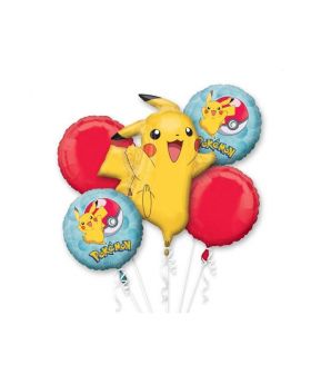 Pokemon Bouquet Foil Balloons