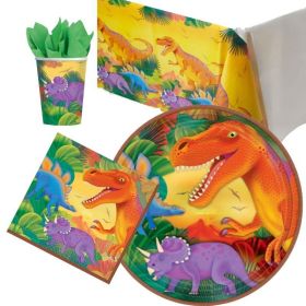 Dinosaur Prehistoric Tableware Packs