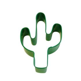 Green Cactus Cookie Cutter