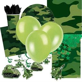 Camouflage Ultimate Party Kit