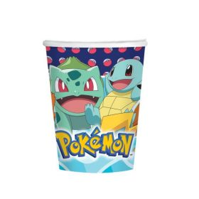 New Pokemon Paper Cups 250ml, pk8