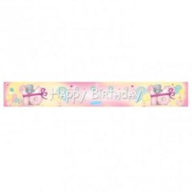 Me To You Happy 16th Birthday Foil Banner
