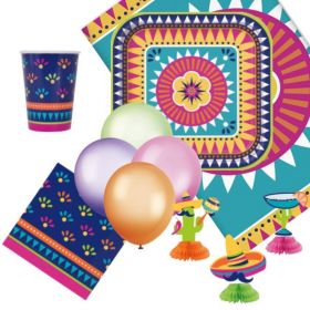 Boho Mexican Fiesta Ultimate Party Pack for 8