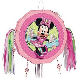 Dinsey Minnie Mouse Pull String Party Pinata 17"