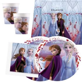 Disney Frozen 2 Party Tableware Pack for 16