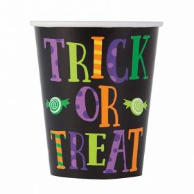 Silly Halloween Monsters Paper Cups 270, pk8