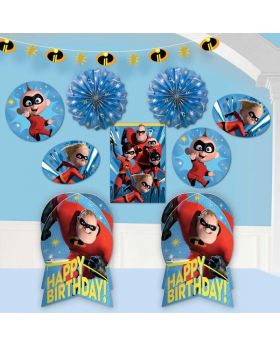 The Incredibles 2 Room Decoration Kit, pk10