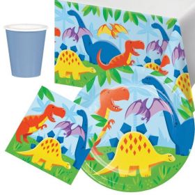 Dinosaur Tableware Party Pack for 8