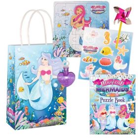 Mermaid Pre Filled Paper Party Bags (no.1), One Supplied