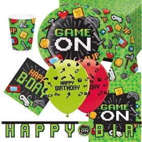 Gaming Party Ultimate Party Pack for 8