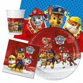 Paw Patrol Party Tableware Pack for 8