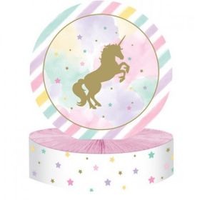 Unicorn Sparkle Foil Table Centrepiece