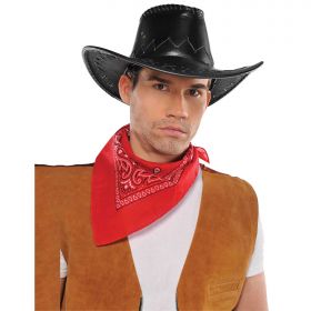 Western Cowboy Faux Leather Hat