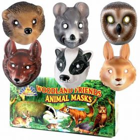 Woodland Friends Animal Masks, one supplied